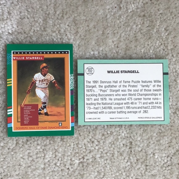 Vintage 5 Unopened pks Donruss Series 2 Baseball Cards, + Puzzle Pieces (1990) - Picture 10 of 11